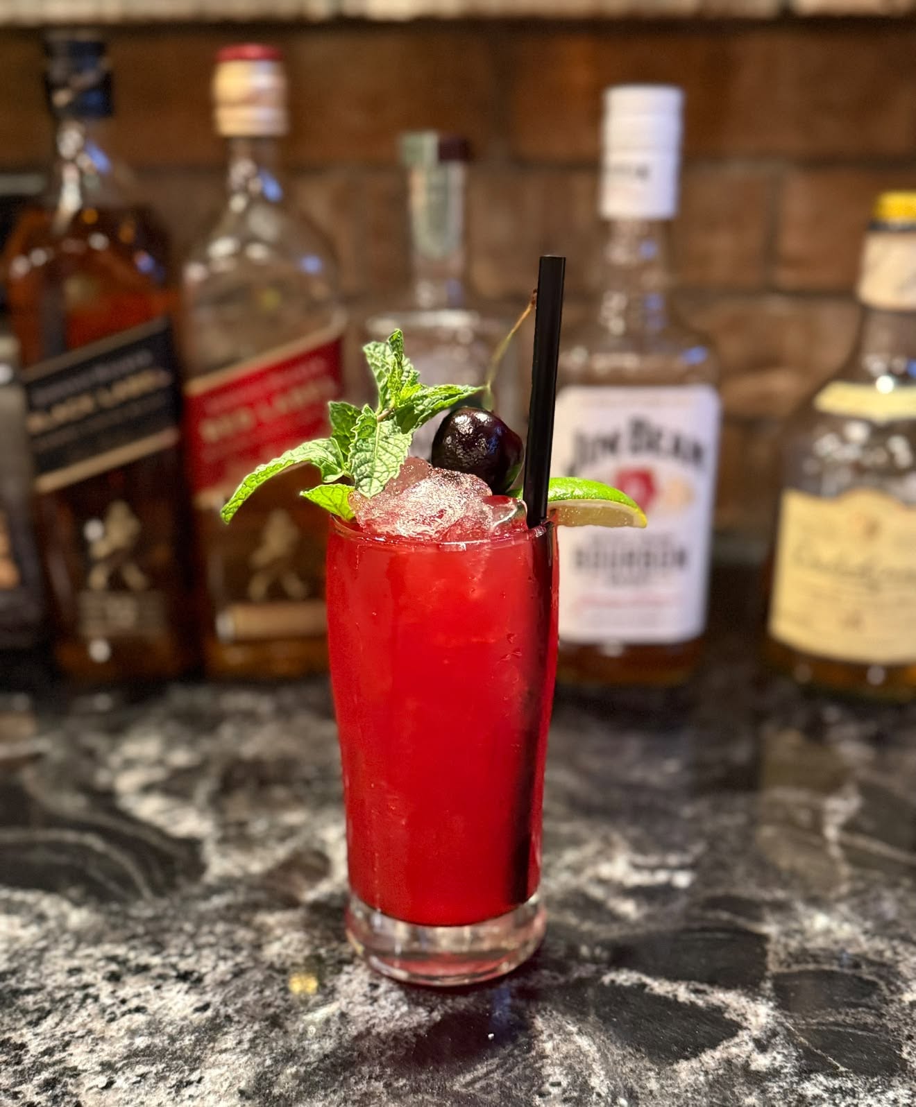 Craft cocktail at The B.A.C.K. Room